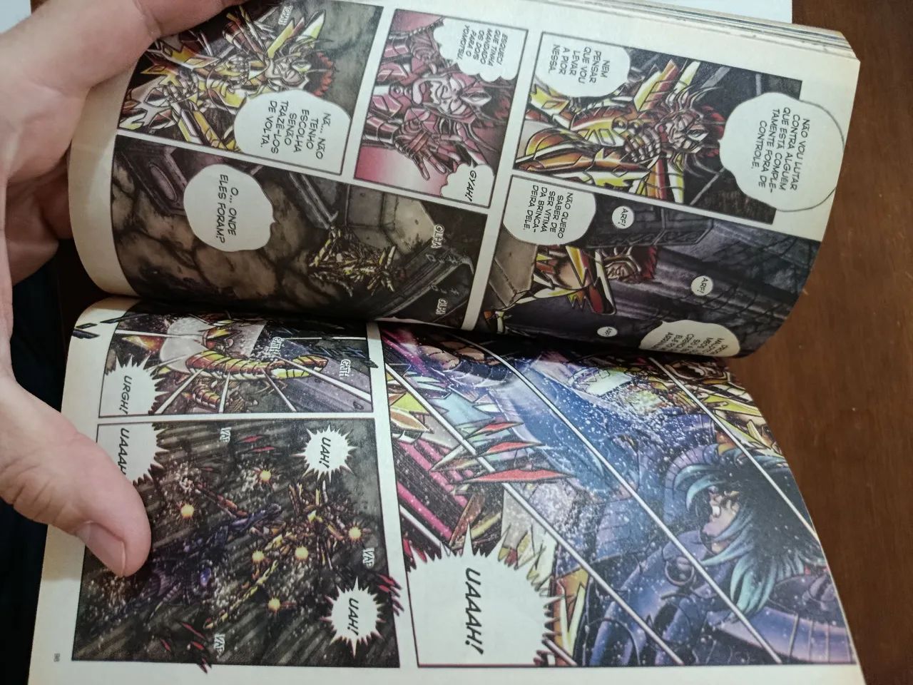 Mangá os cavaleiros do zodíaco: next dimension - a saga de Hades