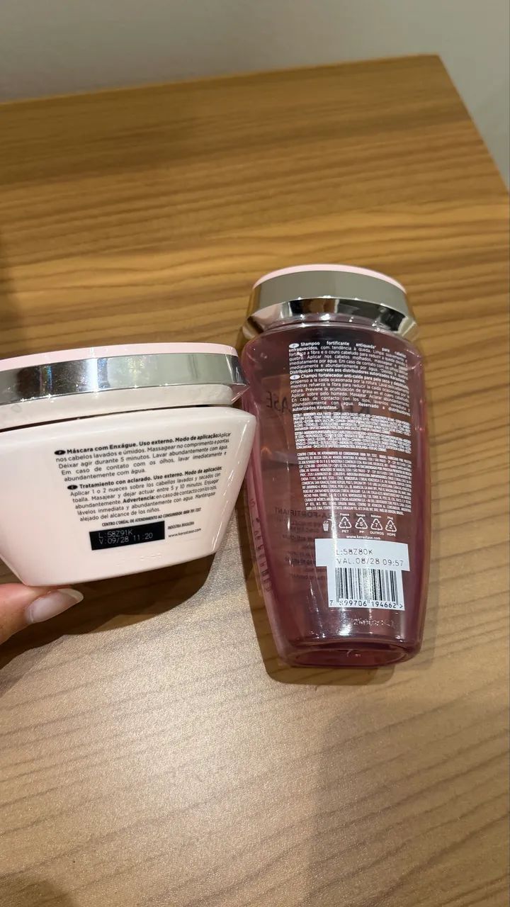 Kit máscara e shampoo Kérastase Gênesis  - Foto 4