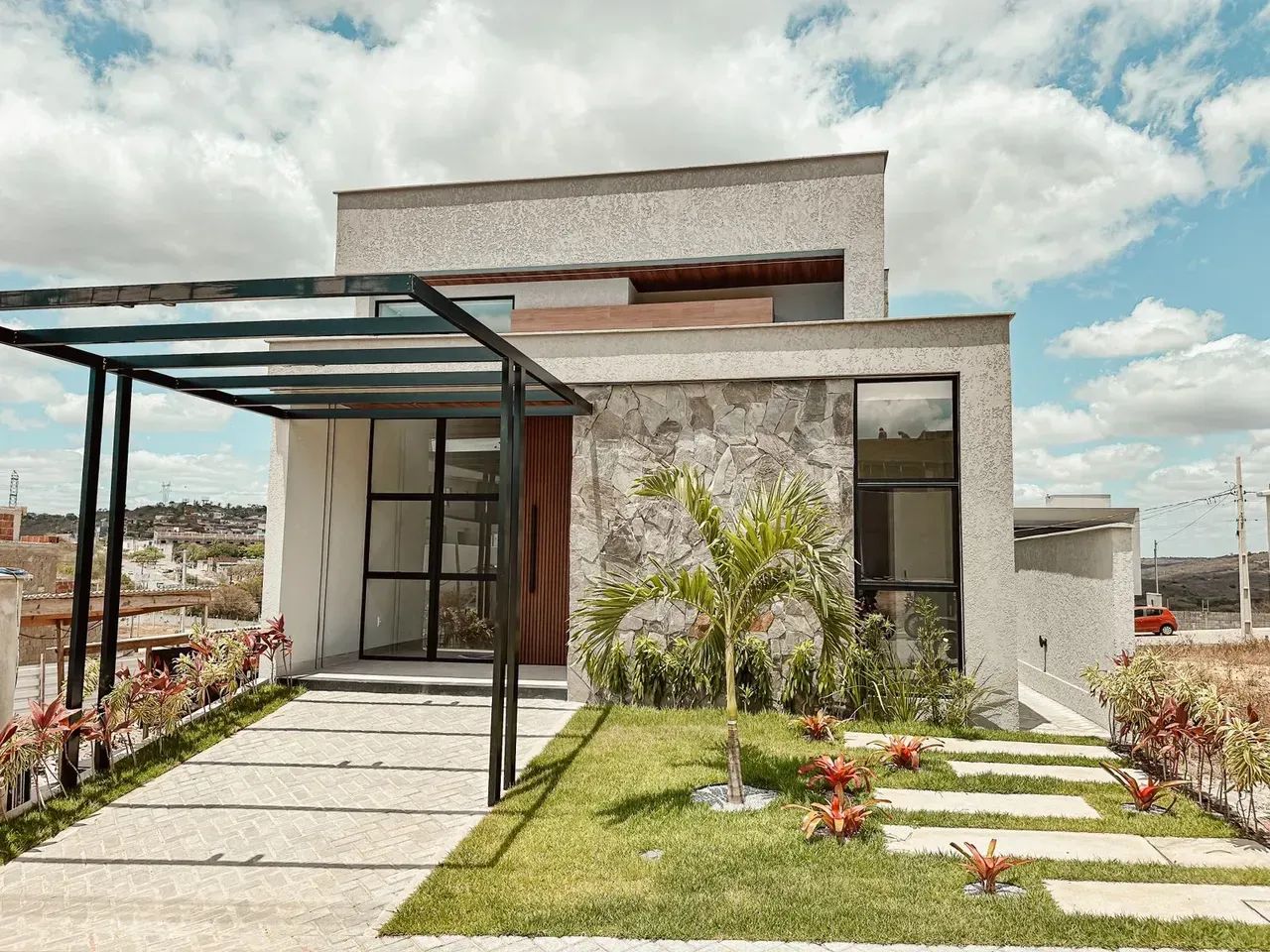 Casa em condomínio a venda com 96 m² - 3 quartos sendo 2 suítes