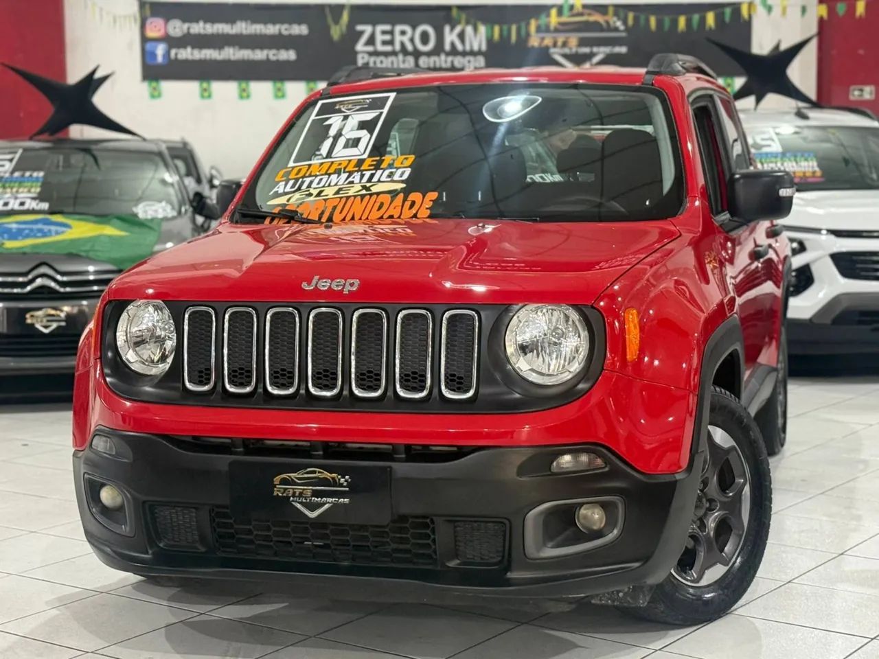 Jeep Renegade Sport 1.8 4X2 Flex 16V Aut. 2016 - Foto 3
