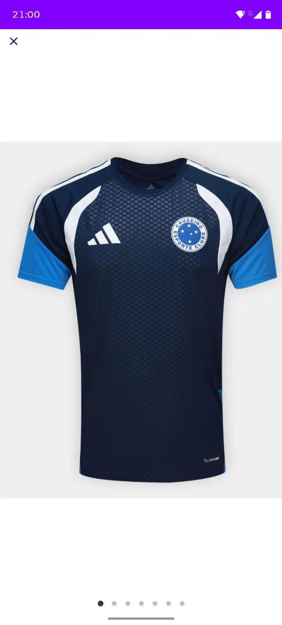 Camisa de treino do Cruzeiro oficial 