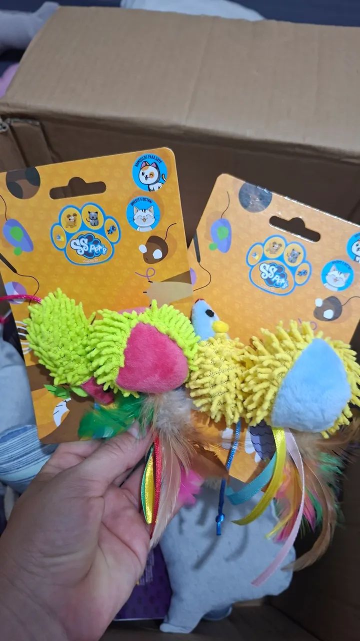 Produtos pet variados 