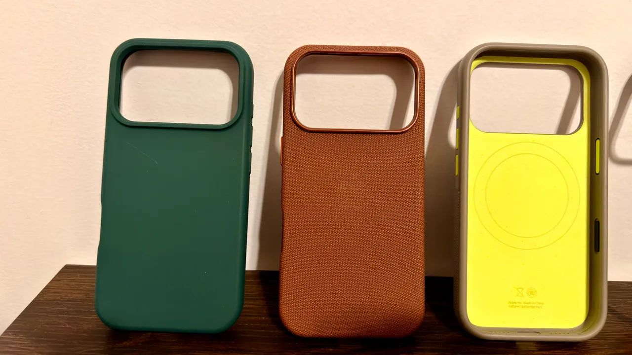 Conjunto capa case iPhone 17 Pro - Foto 3