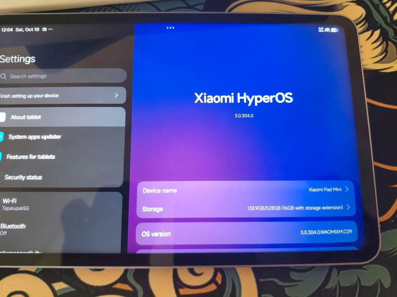 Tablet Gamer Xiaomi Pad Mini 12GB RAM / 512GB - Foto 2