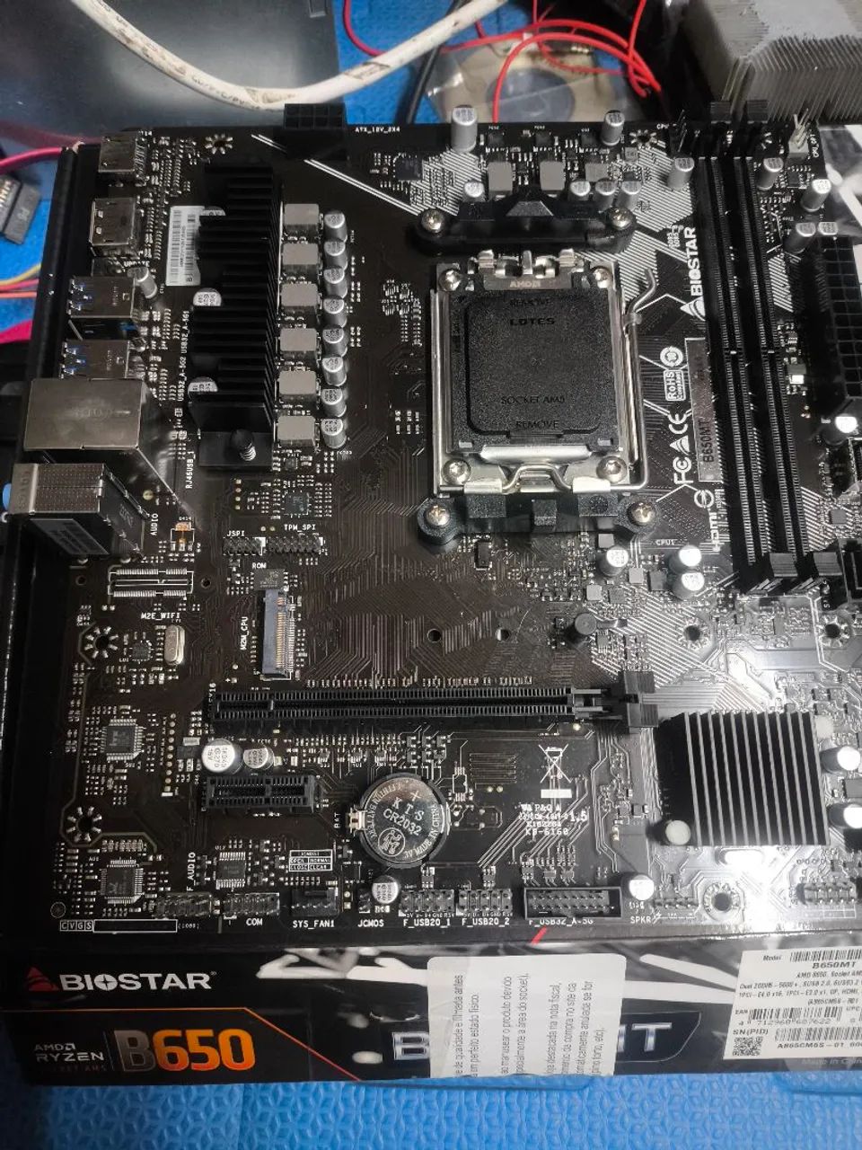 Placa mãe B650 am5 + Ryzen5 8500g