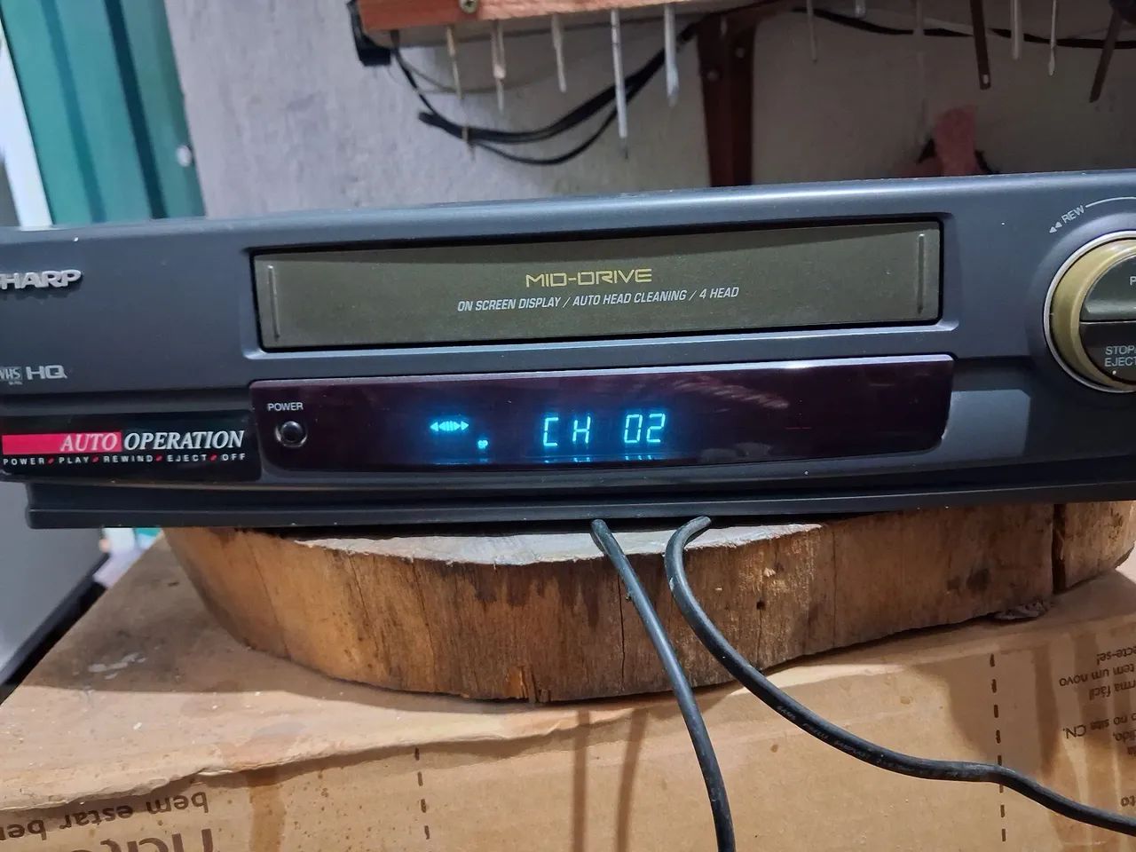 Video cassete Sharp usado. - Foto 5