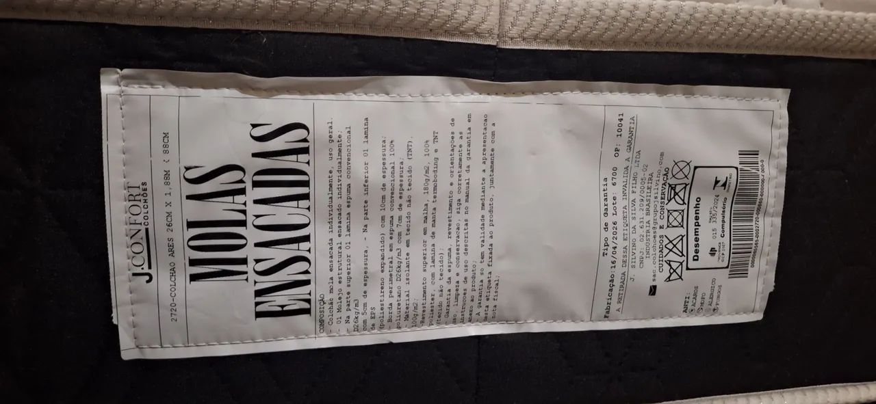 Cama Solteirão com Colchão de Molas Ensacadas - Foto 5