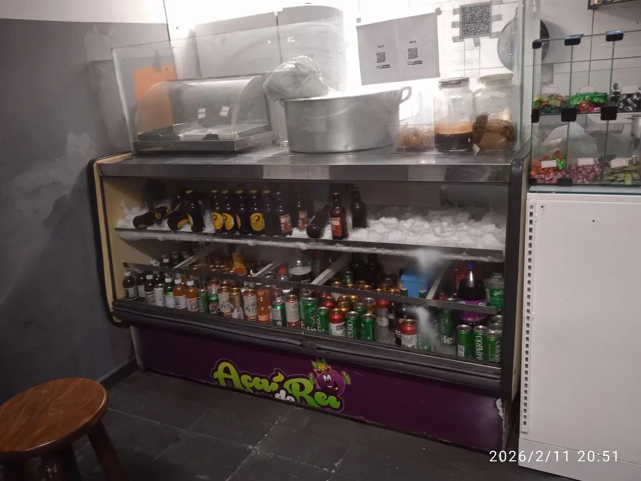 Freezer balcão 