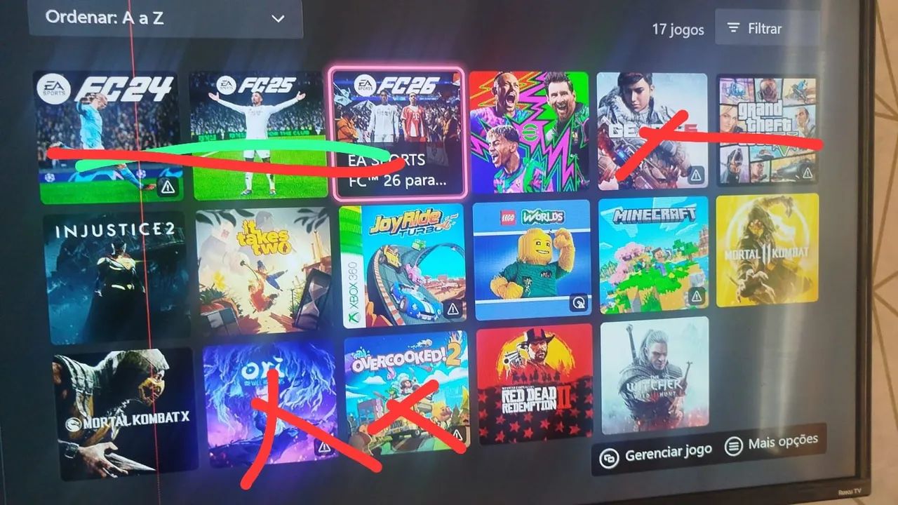 Xbox one X com dois controles e jogos - Foto 3