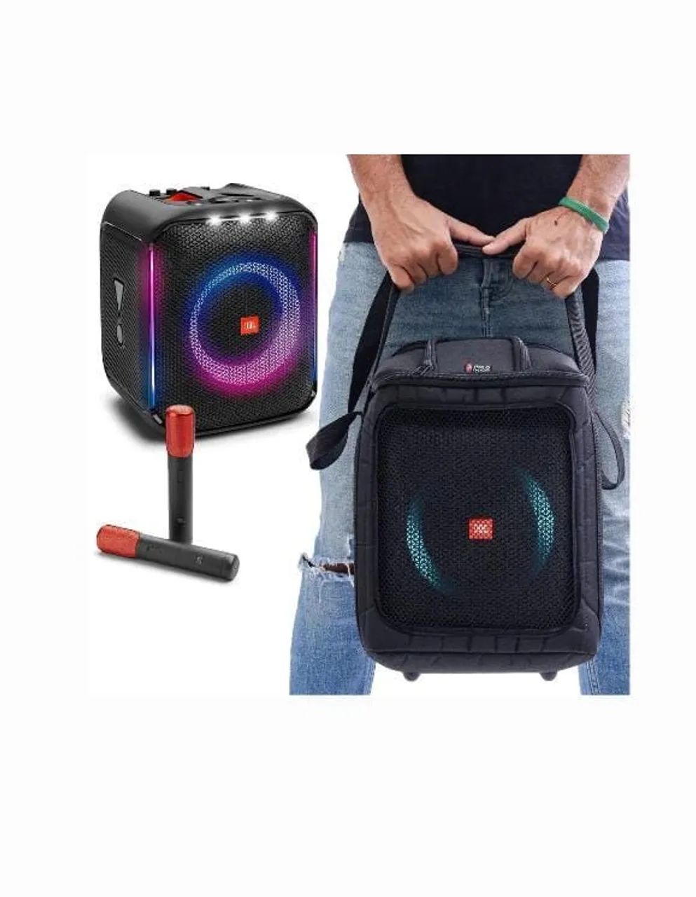 Vendo Case Bolsa Bag Compativel Com Partybox Encore C Bolso