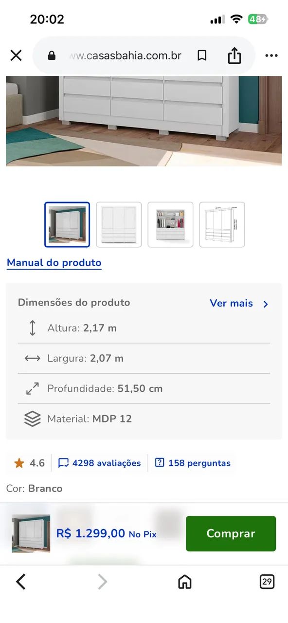 Guarda roupa  - Foto 2