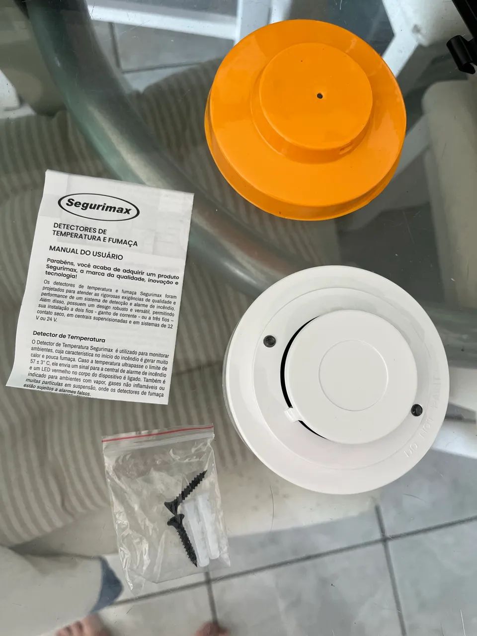 Detector de fumaça marca Segurimax - Foto 3