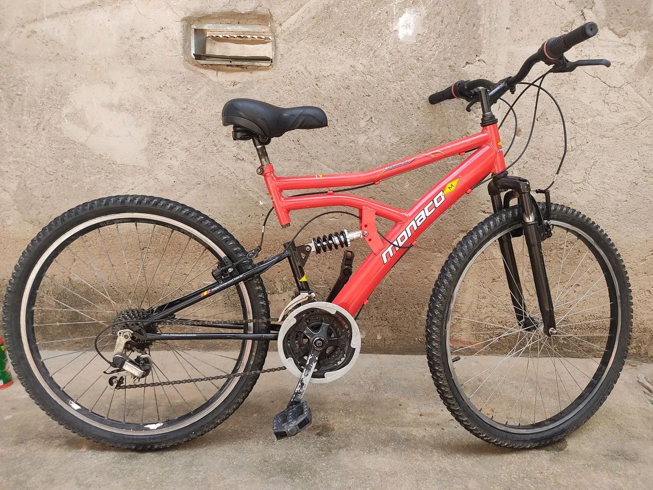 ? BICICLETA MÔNACO ARO 26 - ALUMÍNIO - 21 MARCHAS