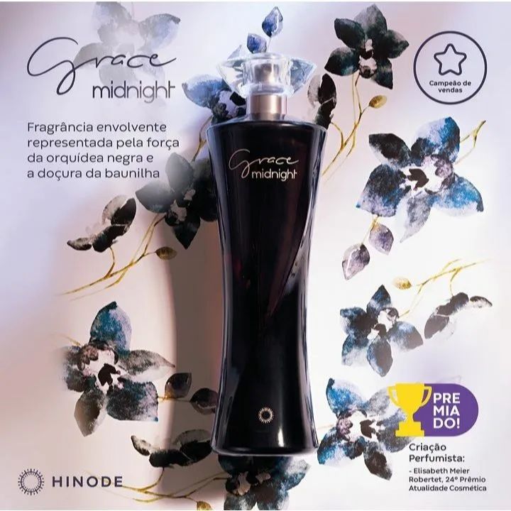 Perfume Feminino Grace Midnight 100ml Hinode