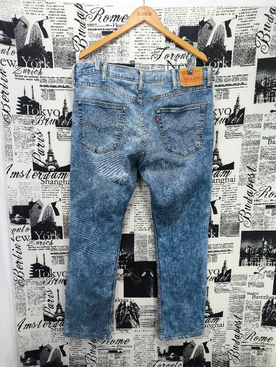 Calça Jeans Levi's 511 Tam 48 Cód 4603 Usado/Original  - Foto 2