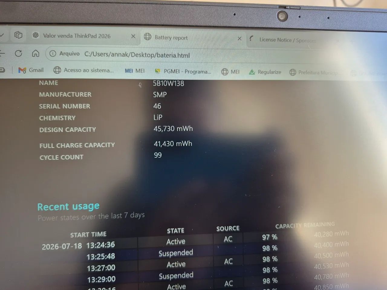 ThinkPad 16 RAM | 238GB | Windows 11 Pro