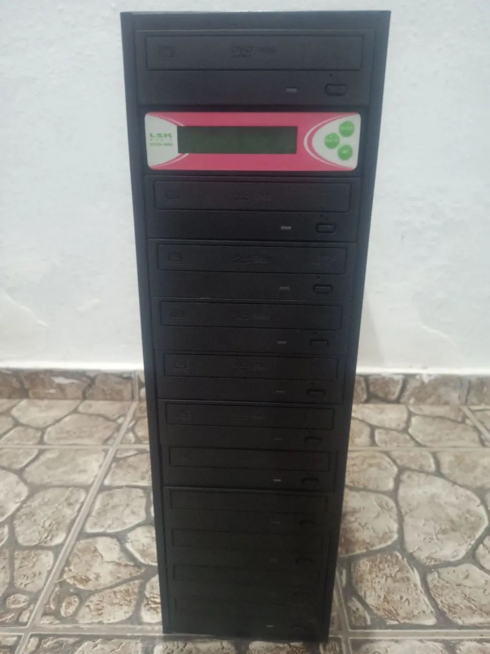 Torre duplicadora de CD e DVD