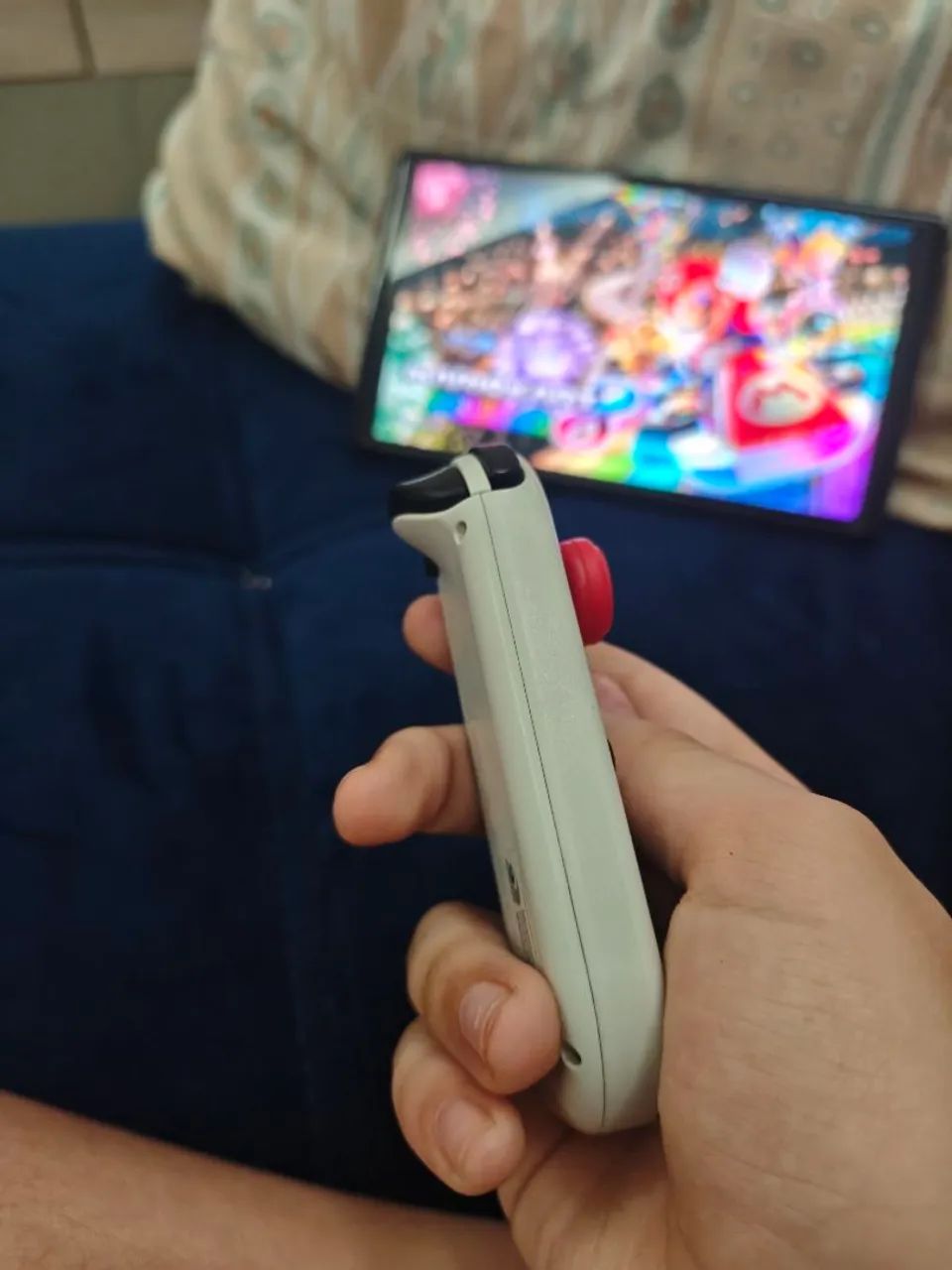 Nintendo Switch OLED desbloqueado com película case e proteção para analógico  - Foto 6