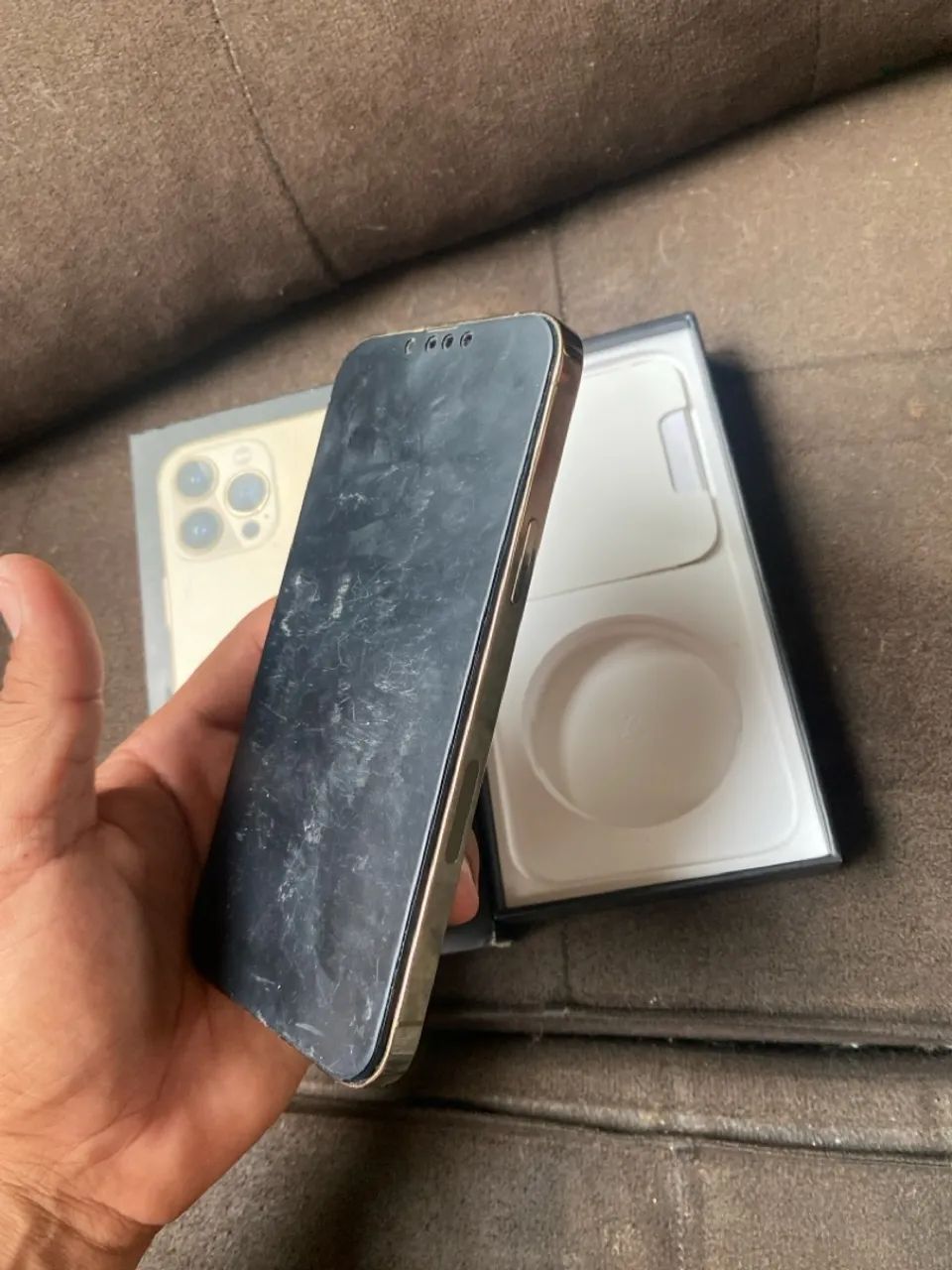 iPhone 13 Pro Max 128gb - com defeito  - Foto 2