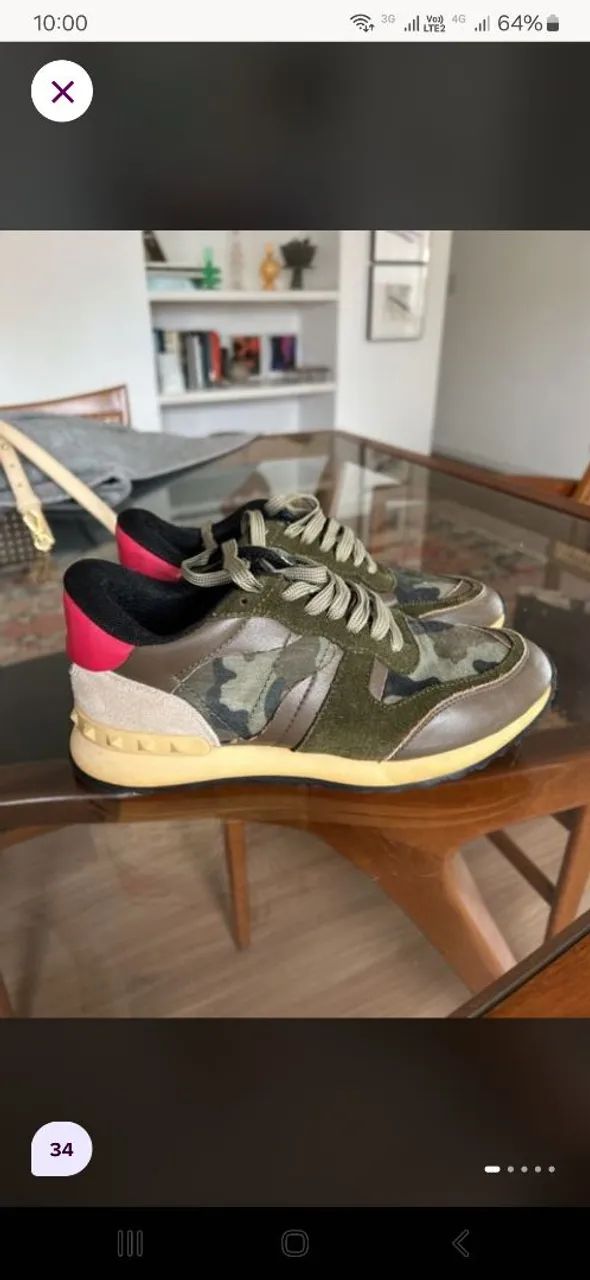 Tênis Valentino guaravani original 