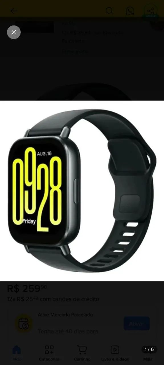 Relógio xiaomi redimi active - Foto 2