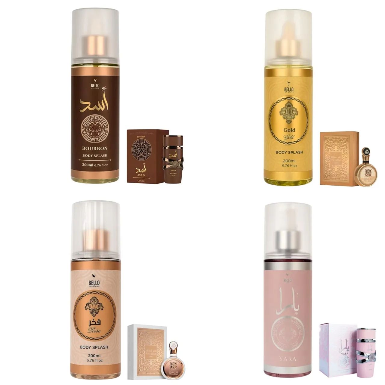 Body Splash Árabe Masculino e Feminino