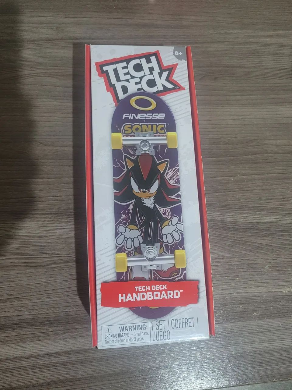 Skate techdeck - Shadow the hedgehog - Handboard