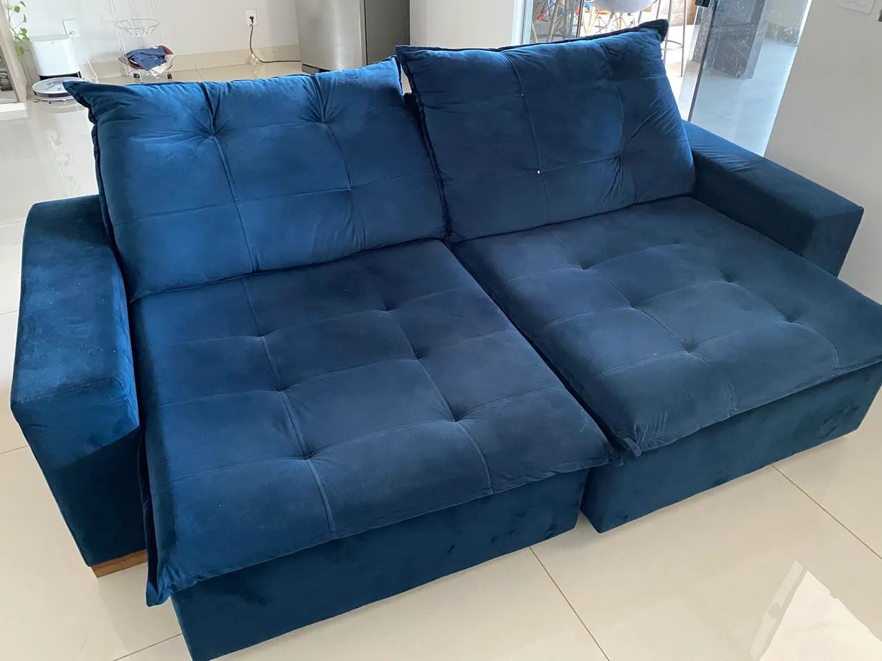 Sofá reclinável 2.50m