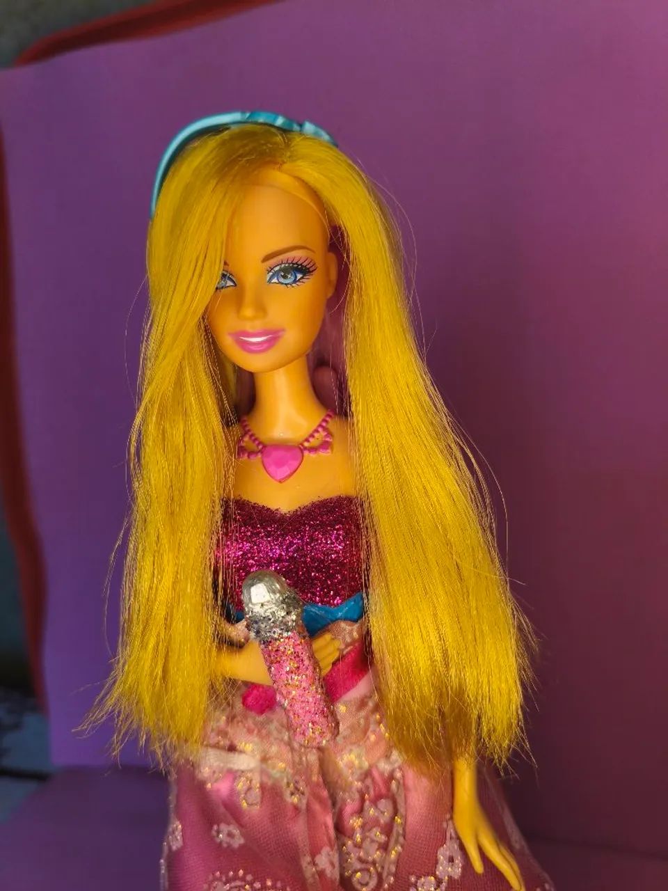 Barbie princesa e a pop star usada  - Foto 3