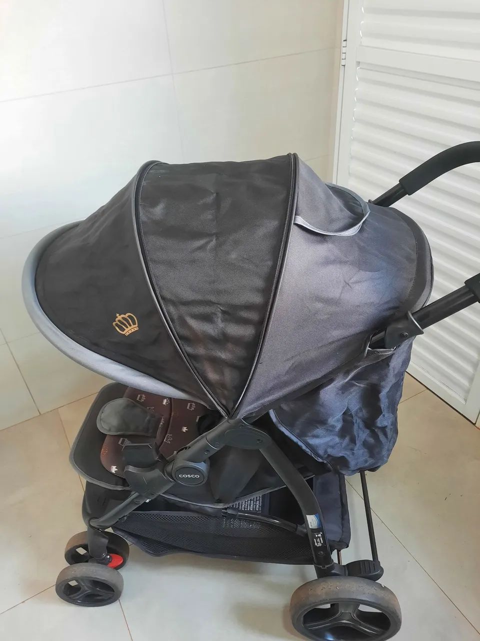 Carrinho e bebe conforto Kit