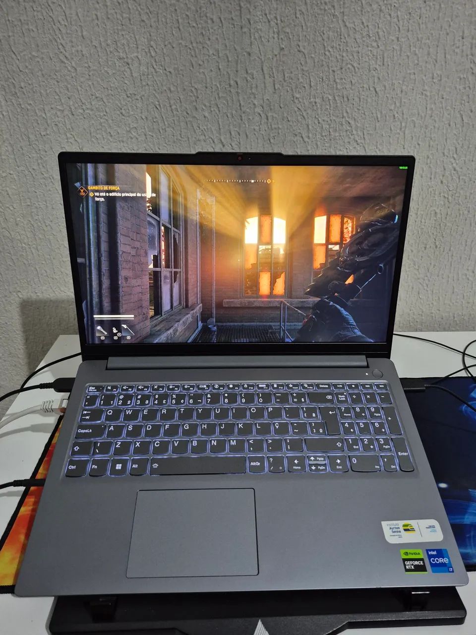 Notebook Lenovo LOQ-E: RTX 4050, Intel i7 12650HX, 16 Gb RAM