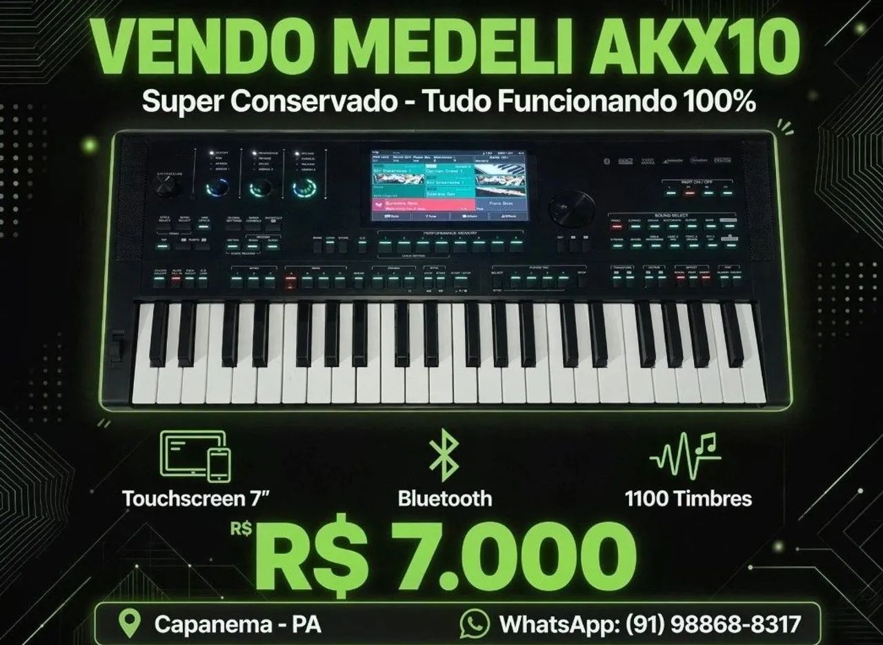 Teclado Medeli AKX10 