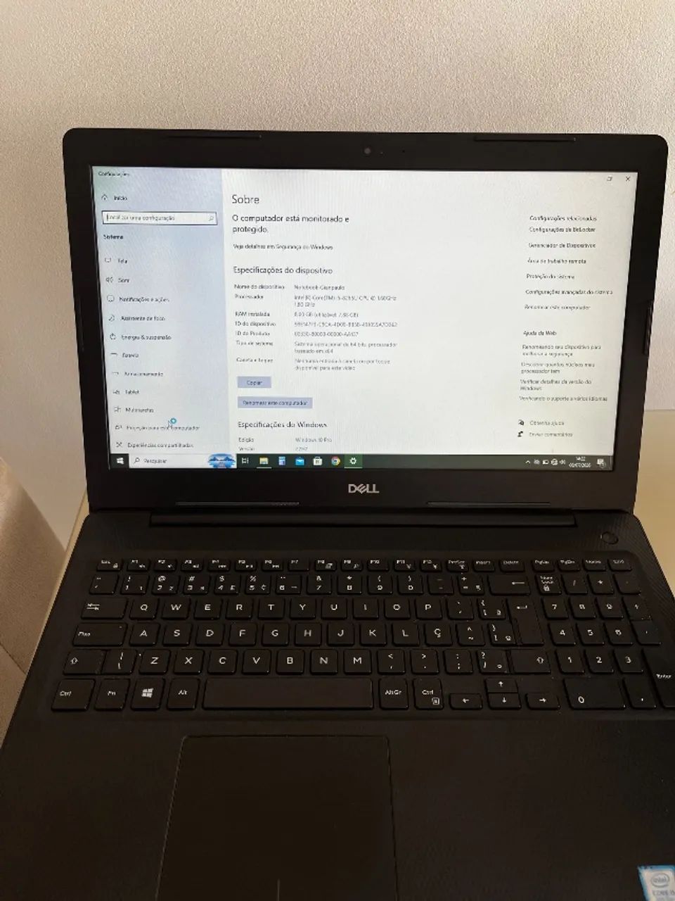 Notebook Dell Inspiron 15 3583 i5 | SSD 480GB | 8GB RAM | Excelente Estado - Foto 3