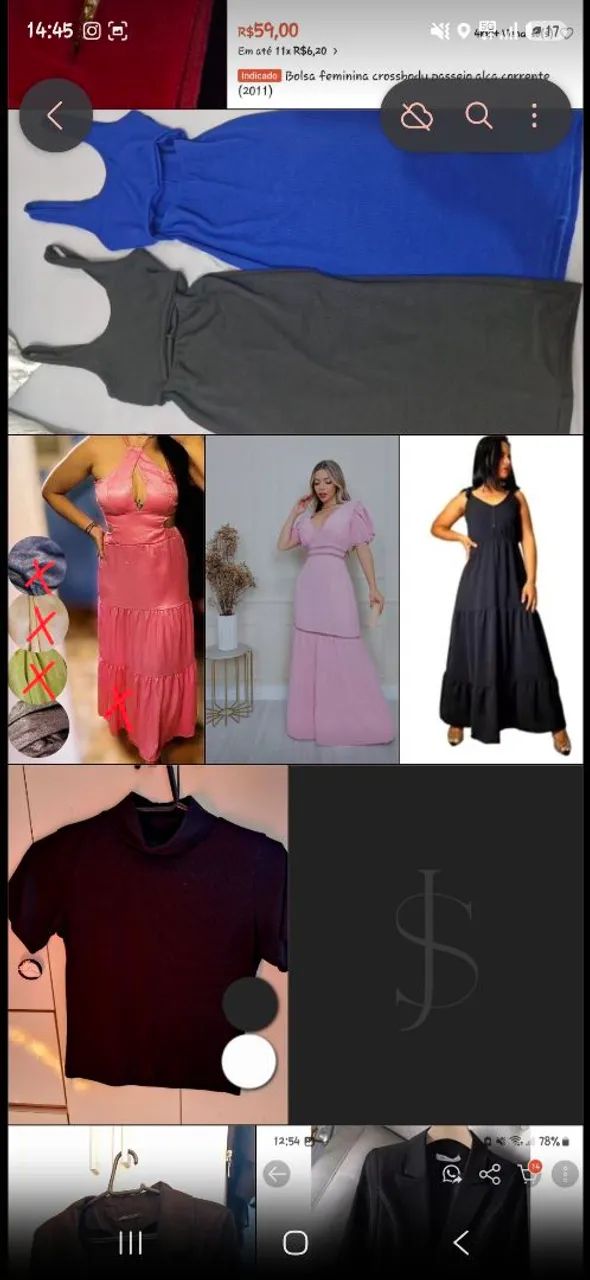 Lote de roupas novas (estoque da loja mais de 80pçs) - Foto 2