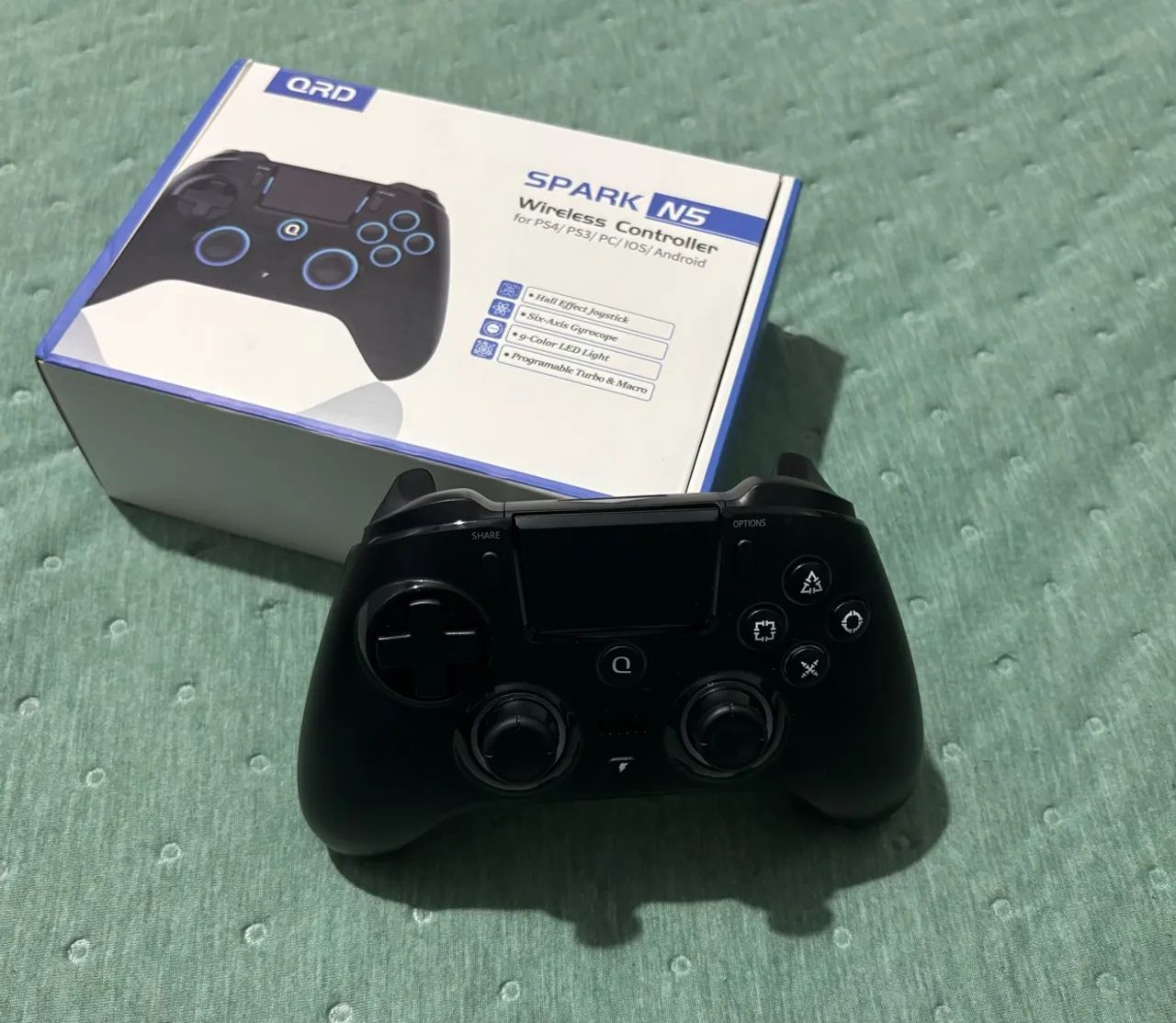 Controle para PC/Ps4/Ps3/ios/android   SPARK N5