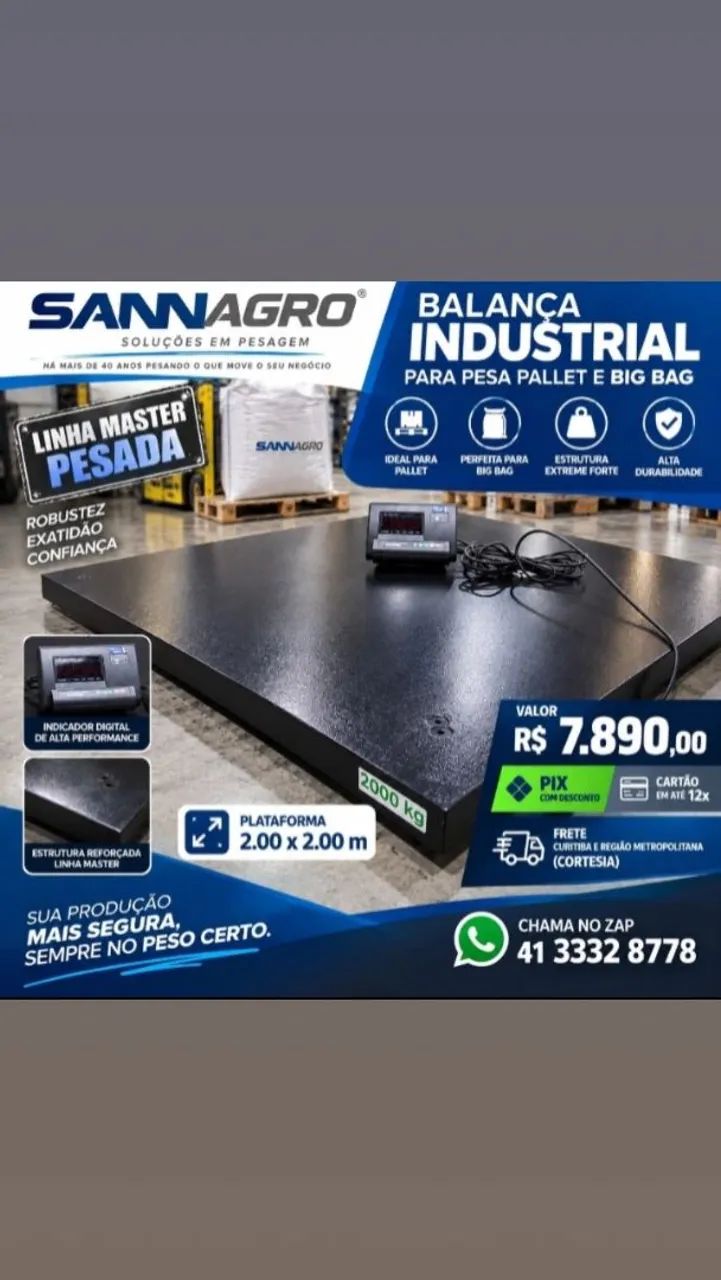 Balança industrial 
