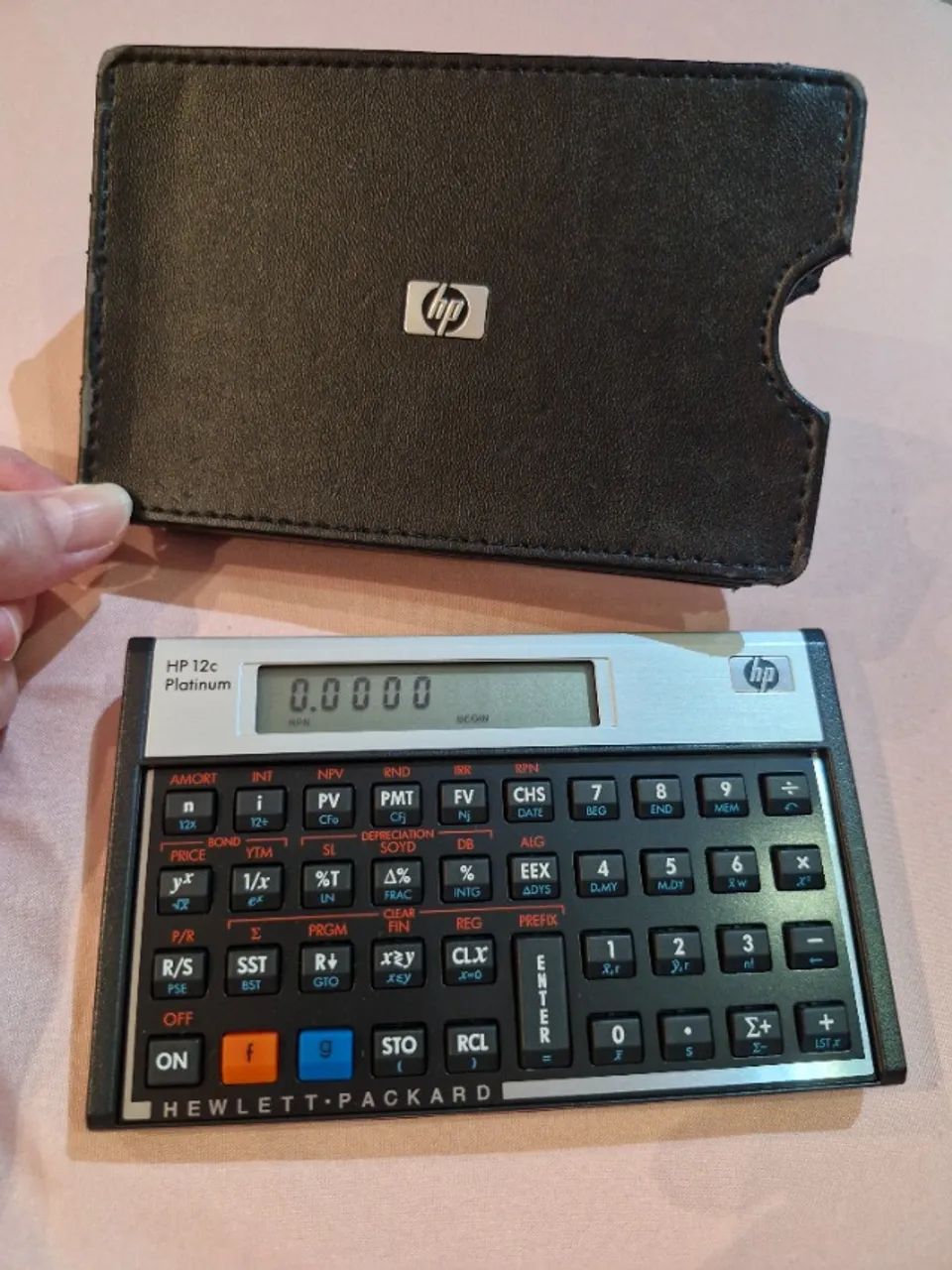 Calculadora HP 12C Platinum estado de nova!