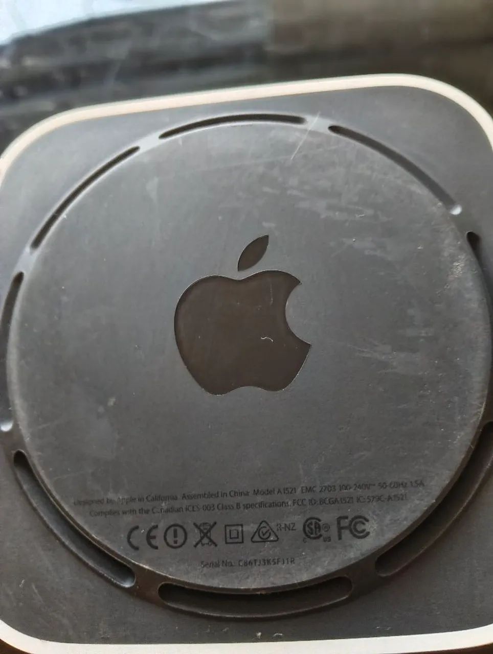 Roteador Apple Airport Extreme 802.11ac 6a Geração - A1521 - Foto 4