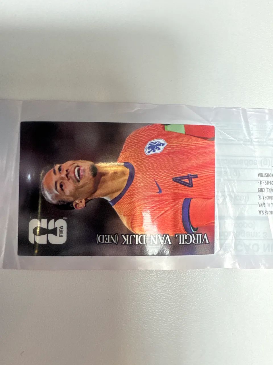 Figurinha Coca-cola Virgil Van Dijk Copa 2026 - Foto 2
