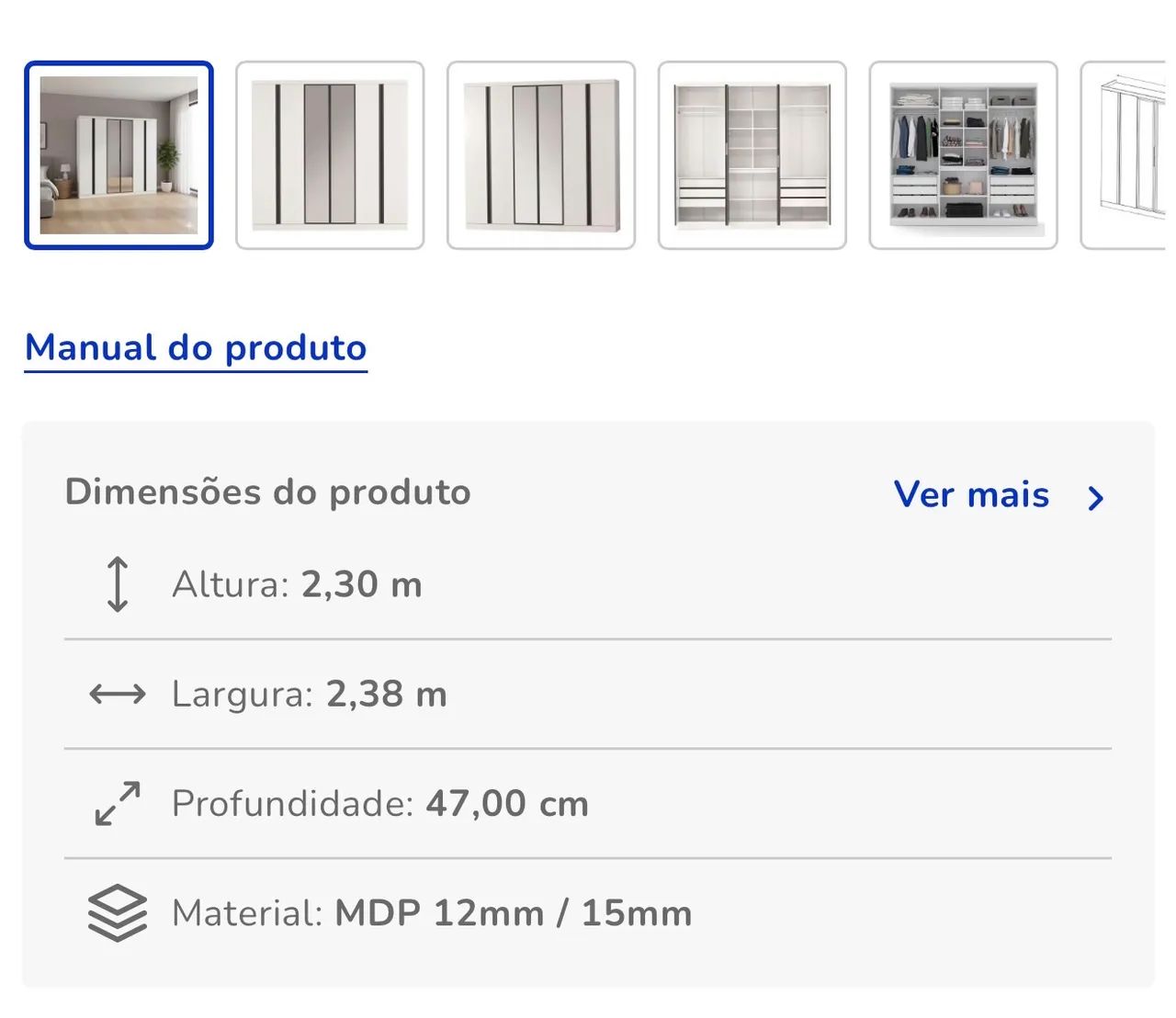 Guarda-roupa  - Foto 4