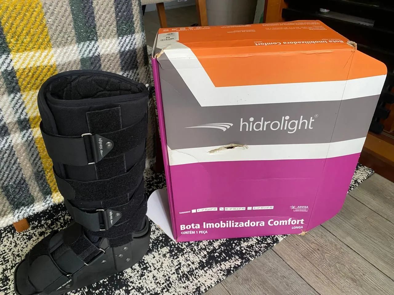 Bota Imobilizadora Hidrolight longa - Foto 3