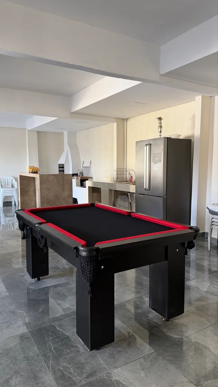 Mesa de sinuca a pronta entrega 
