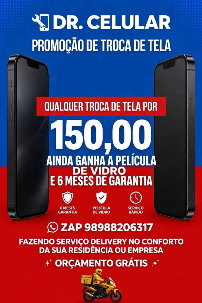 TROCA DE TELA 