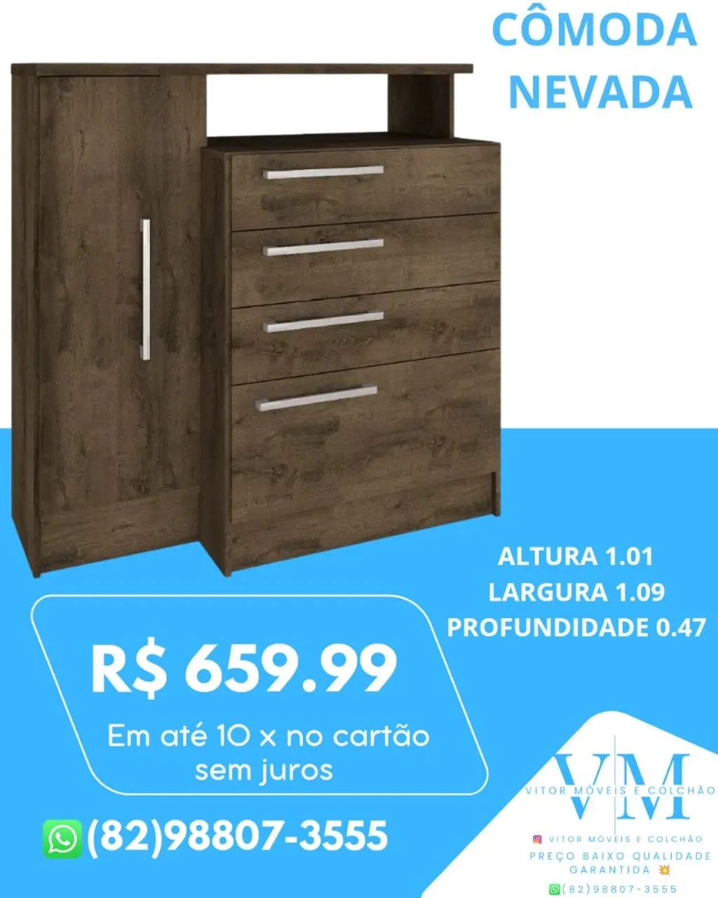 PROMOÇÃO DE CÔMODA APARTI DE  - Foto 2
