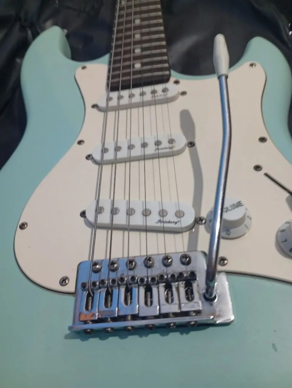 Guitarra Strinberg modelo Stratocaster STS100 na cor Surf Green - Foto 2