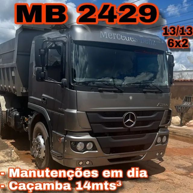 MB Atego 2429 6x2 2013 