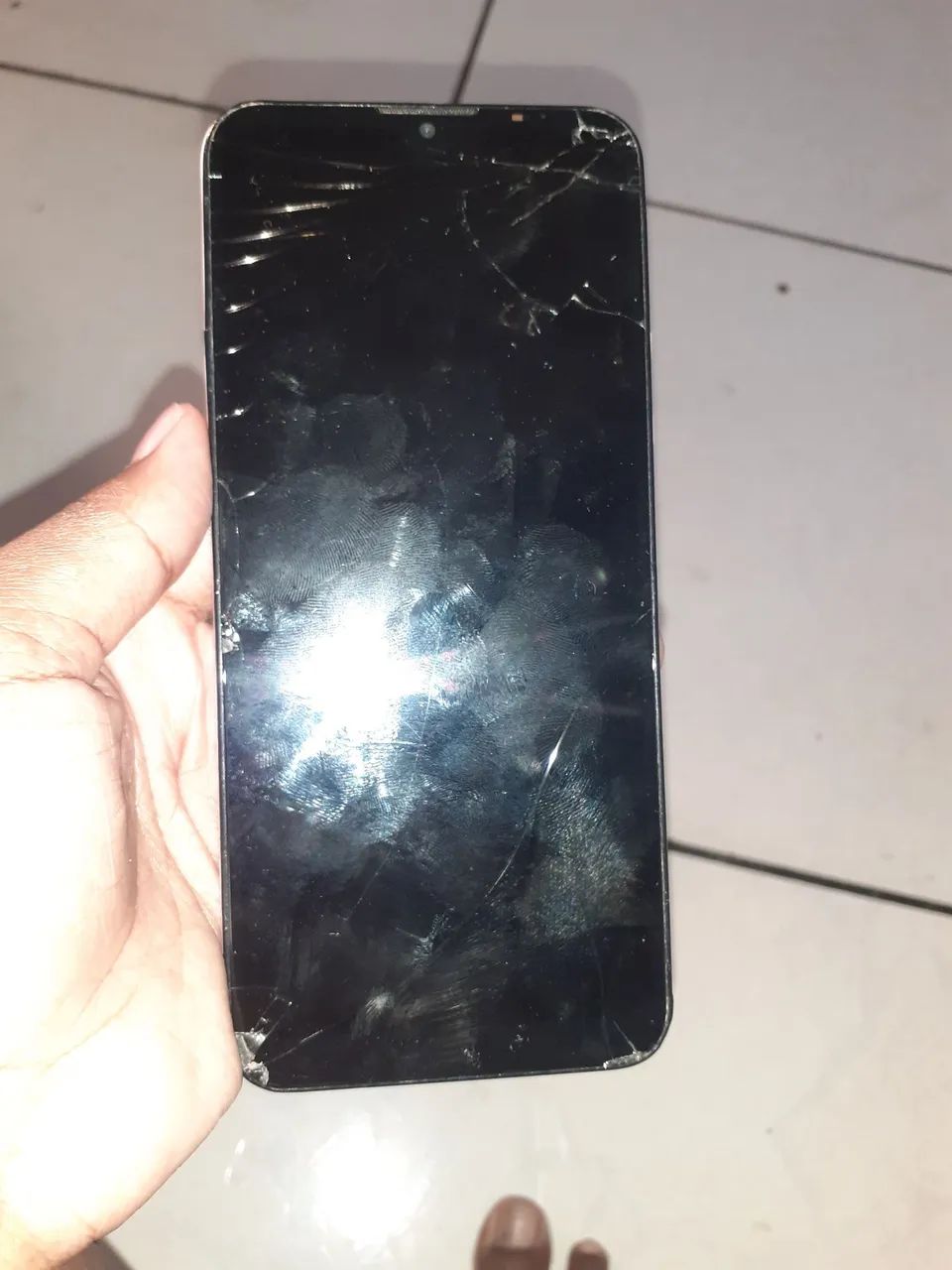Moto G9 Play com o display queimado  - Foto 4