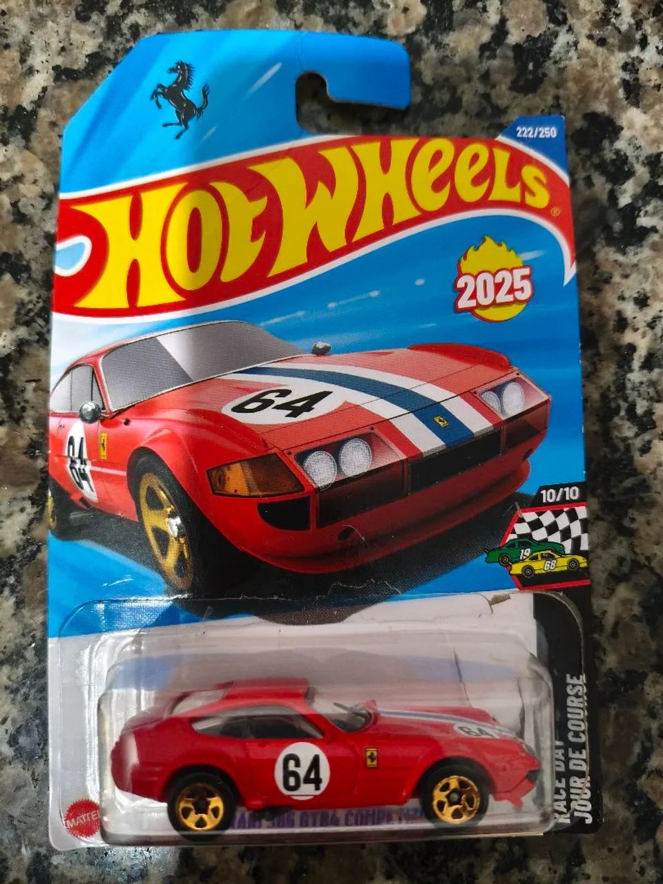 Ferreira 365 miniatura hot Wheels 