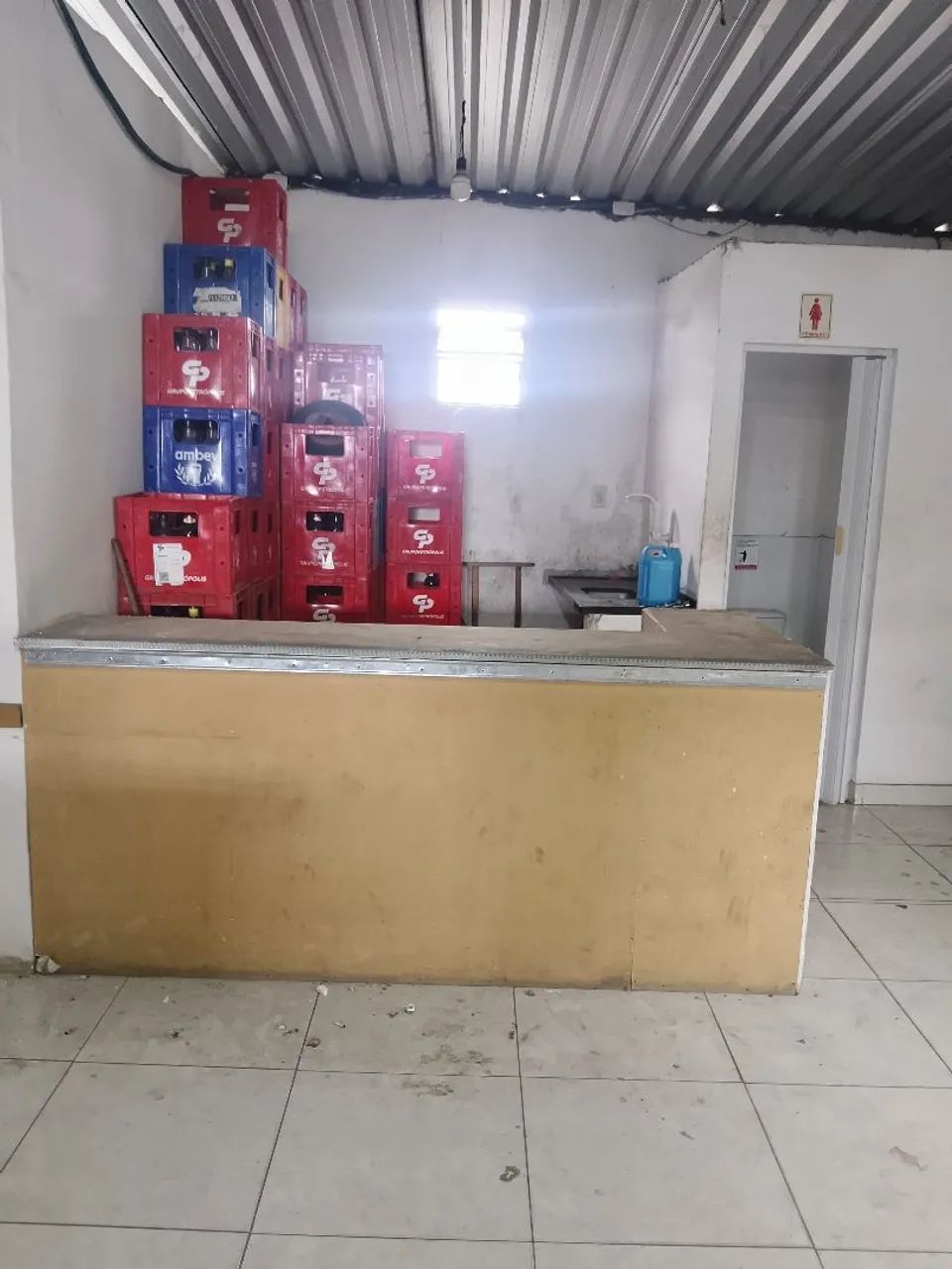 BALCÃO GRANDE EM GESSO ACARTONADO!