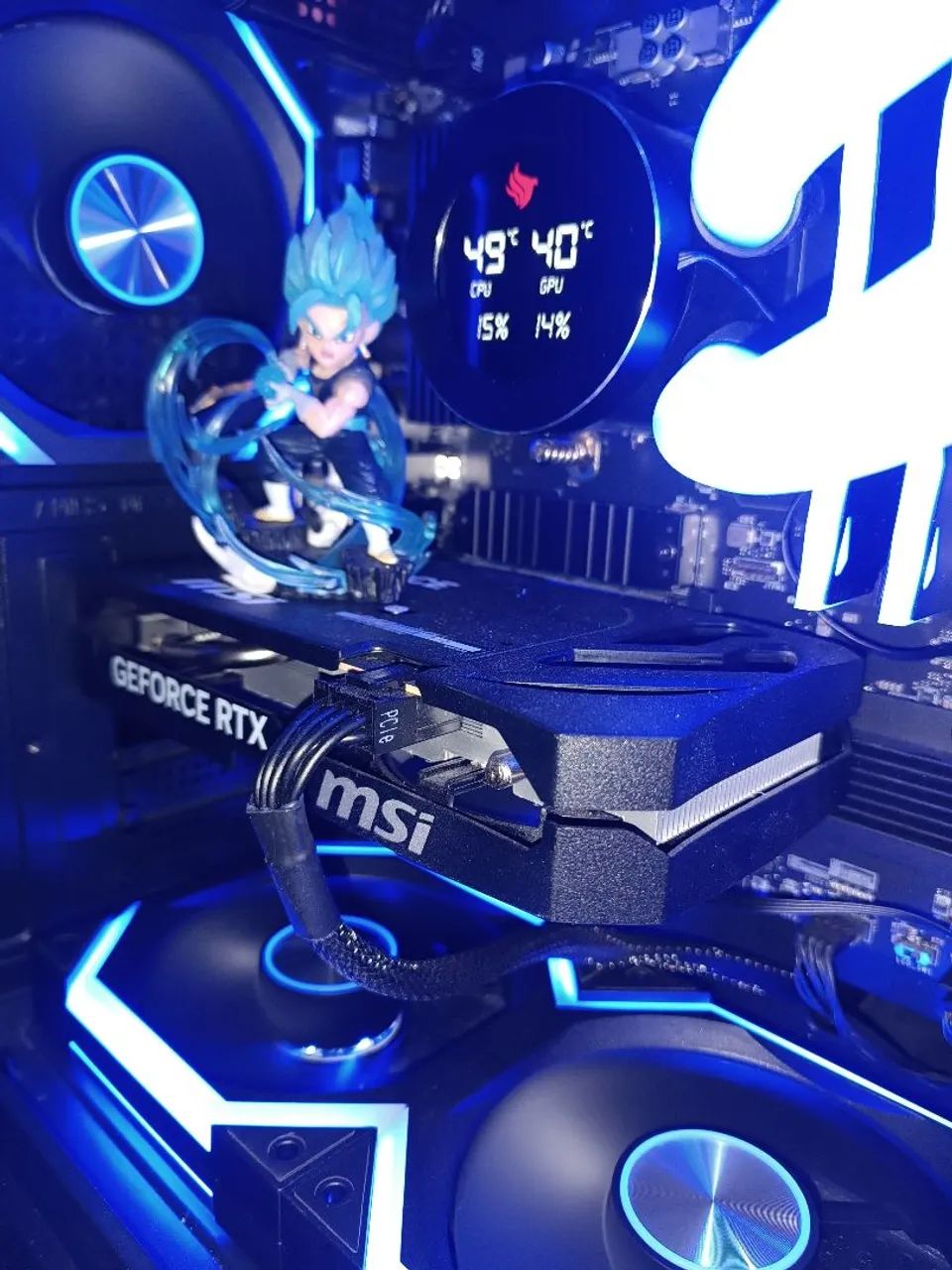 PLACA DE VIDEO RTX5060 SHADOW OC 2X 8GB  - Foto 2